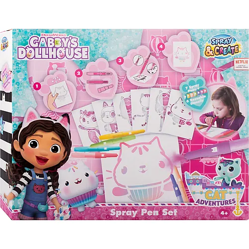 Gabby's Dollhouse Blow Pen Set