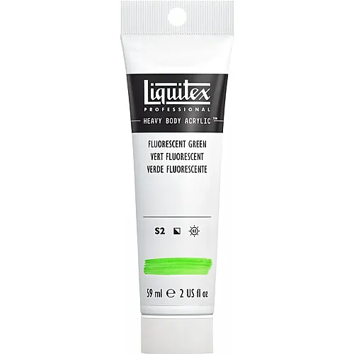 Liquitex Lqx Prof. Heavy Body Acrylfarbe 59ml Tube Fluo Gr�n