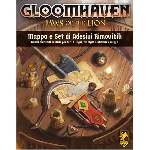 Asmodee Gloomhaven 2A Ed. Jaws OF The Lion Removable Sticker Set (it
