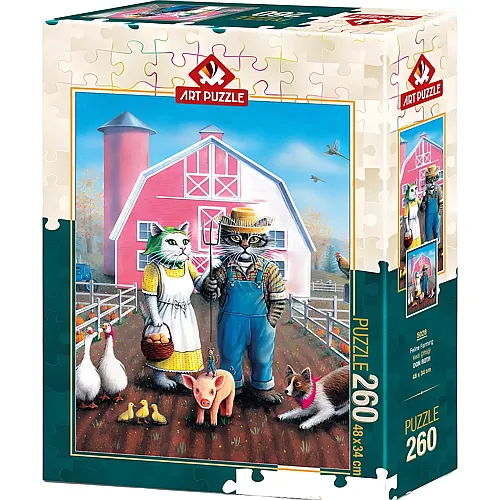 Art Puzzle Cat Farm - 260 Teile