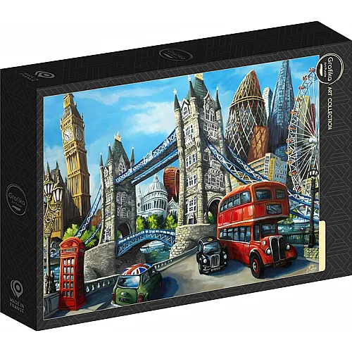 Grafika Puzzle Das ist London - 1500 Teile