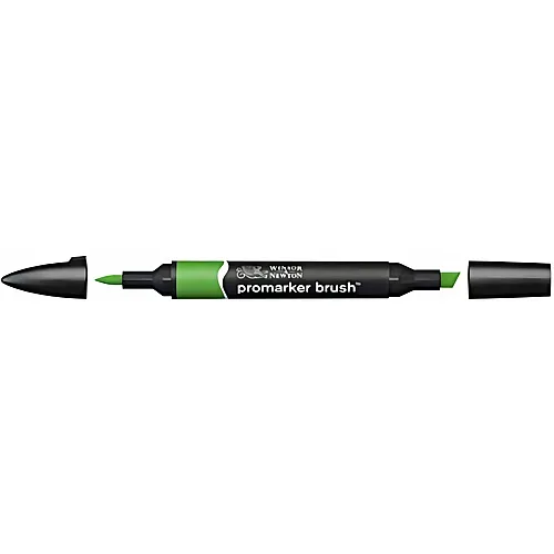 Winsor & Newton Promarker Brush mit 2 Spitzen Waldgr�n