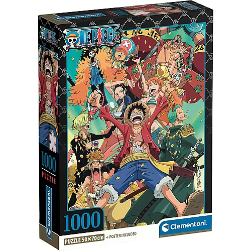 One Piece mit Poster - 1000 Teile