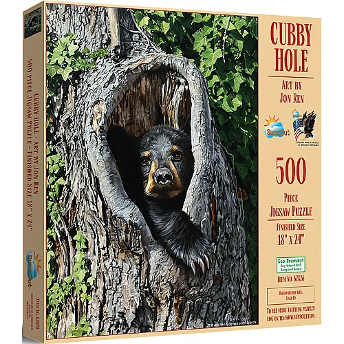 SunsOut Puzzle Jon Ren Cubby Hole (500Teile)