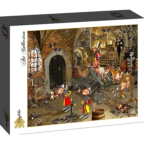 Grafika Puzzle Art Collection Fran�ois Ruyer: Dungeon - 2000 Teile