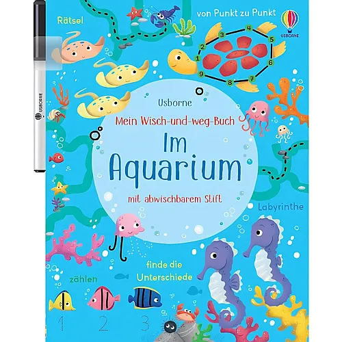 Usborne Mein Wisch-und-weg-Buch: Im Aquarium