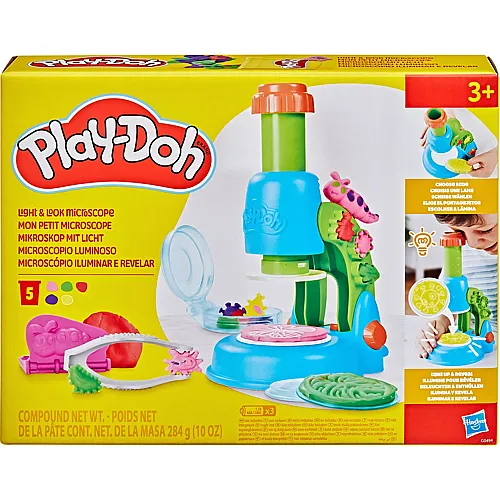 Play-Doh Mikroskop mit Licht Spielset
