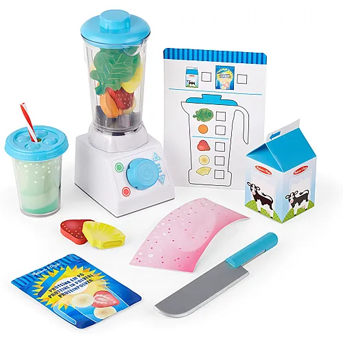 Smoothie Mixer Set aus Holz