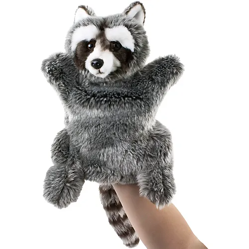 Teddys Rothenburg Hand puppet raccoon - 28 cm