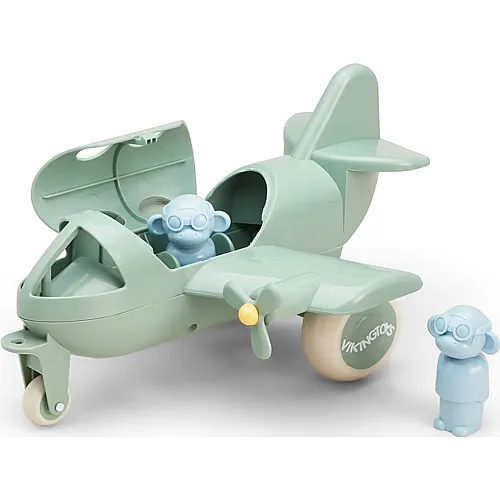 Vikingtoys Jumbo-Flugzeug mit 2 Figuren