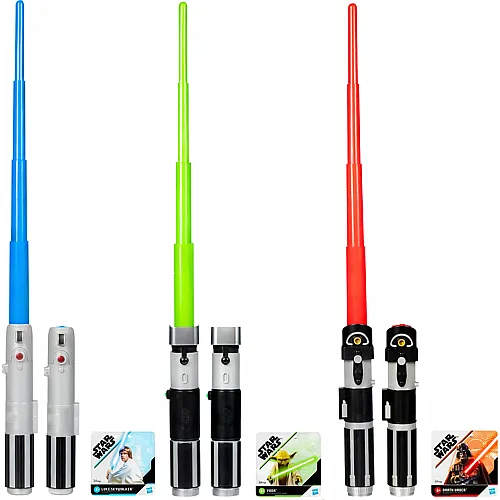 Hasbro Star Wars Lichtschwert Basic 3-fach ass., nicht elektronisch,