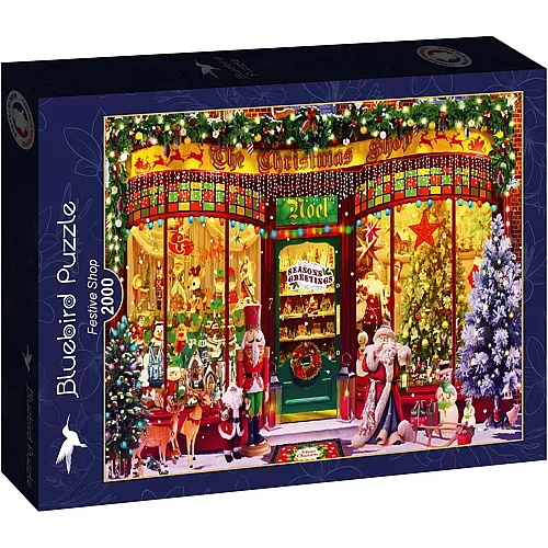 Bluebird Puzzle Festive Shop (2000Teile)