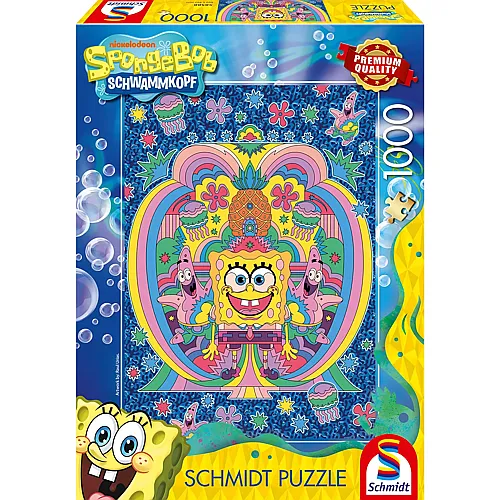 Hommage an SpongeBob 1000Teile