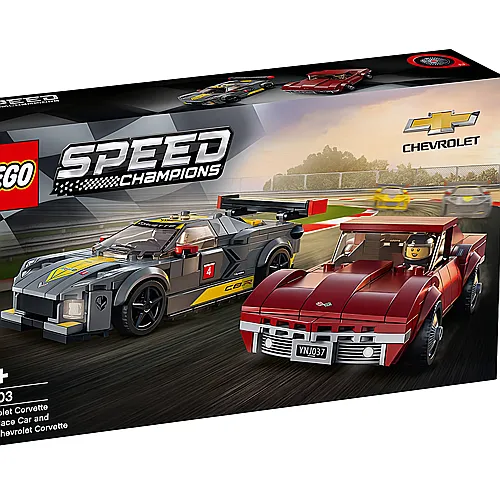 LEGO Speed Champions Corvette C8.R & 1968 Corvette (76903)