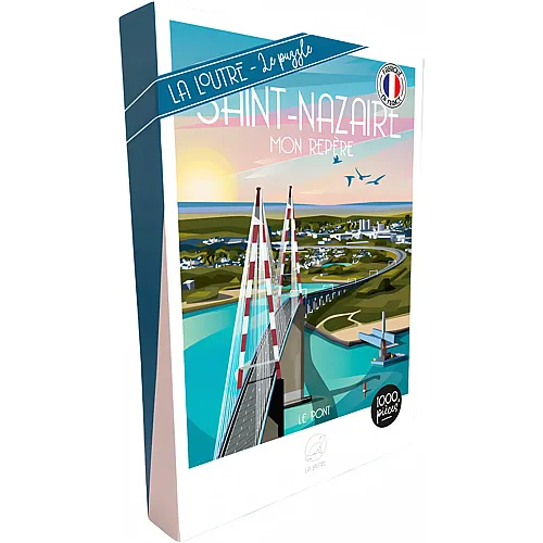 La Loutre Puzzle Saint-Nazaire, Mon Rep�re - 1000 Teile