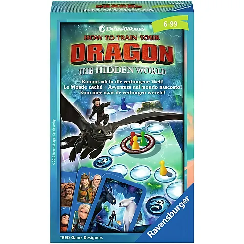 Ravensburger Mitbringspiele  - Das  Mitbringspiel Kommt mit in die verborgene Welt zum neuen Kinofilm: Drachenz�hmen leicht gemacht