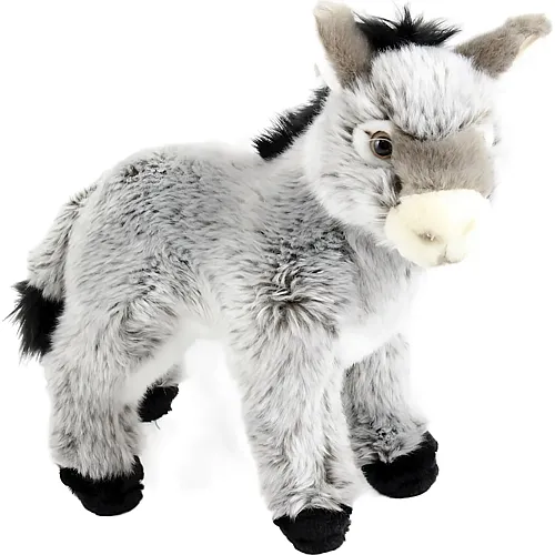 Unitoys Esel stehend Grau - 29 cm