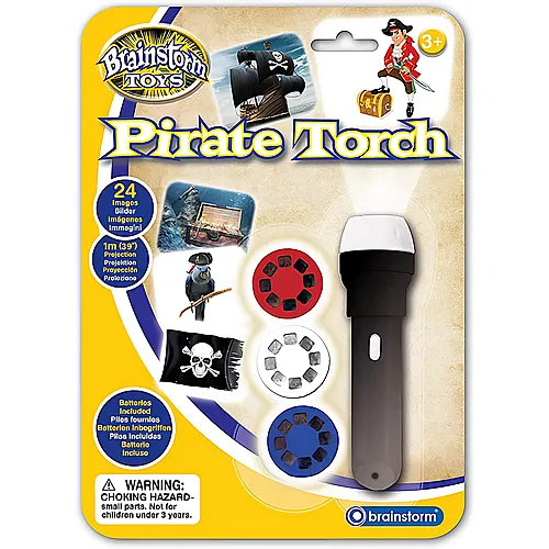 Piraten Handprojektor & Taschenlampe