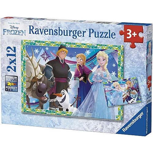 Ravensburger Puzzle Disney Frozen - 12 Teile