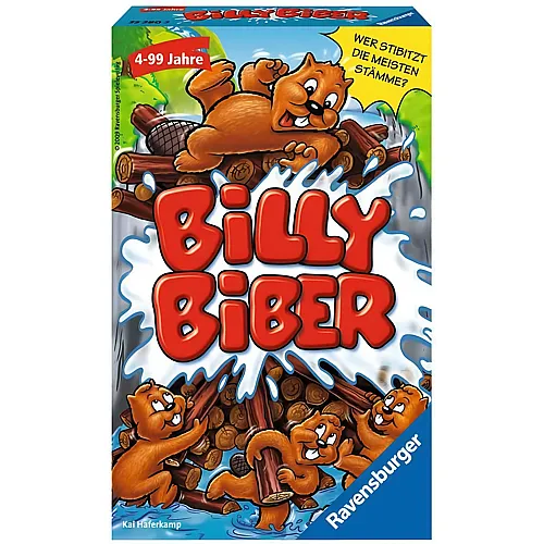 Ravensburger Spiele Billy Biber Mitbringspiel