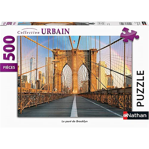 Nathan Puzzle Collection Urbain Brooklyn Bridge - 500 Teile