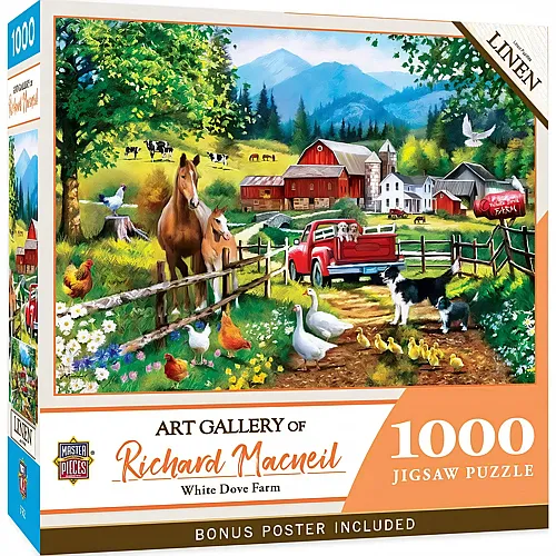 Puzzle 1000 Teile White Dove Farm 1000Teile