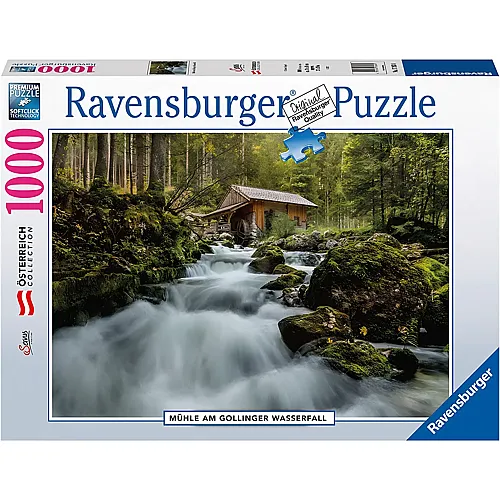 Ravensburger Puzzle �sterreich Collection M�hle am Gollinger Wasserfall - 1000 Teile