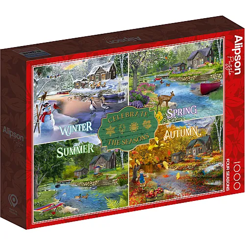 Alipson Puzzle Vier Jahreszeiten - 1000 Teile