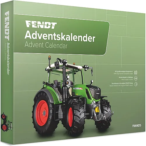 Franzis Modellfahrzeug Fendt Adventskalender