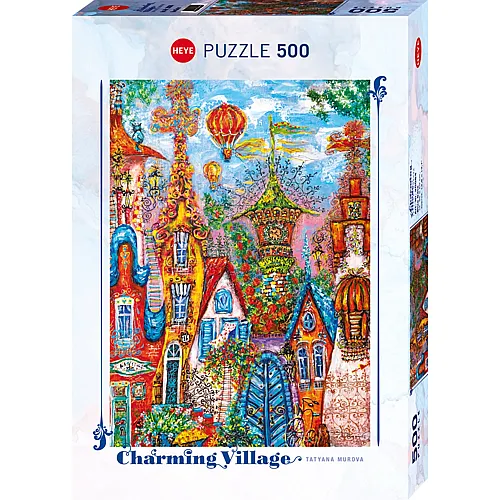 Charming Village Blue Gate 500Teile