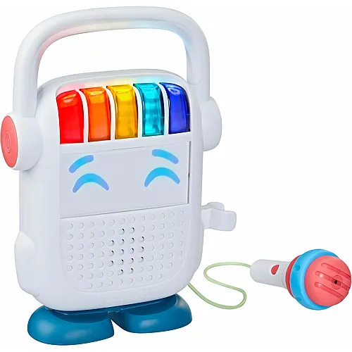 Hasbro Playskool Rock n� Roll Bot, Bluetooth Lautsprecher und stimmverzerrendes Karaoke-Mikrofon Spielzeug