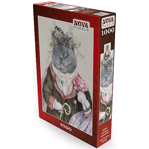 Nova Puzzle Britische Katze - 1000 Teile