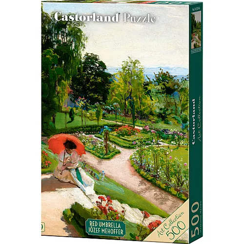Jzef Mehoffer - Roter Regenschirm 500Teile