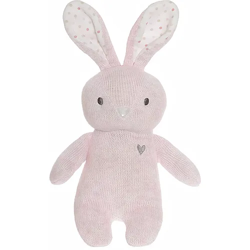 Teddykompaniet Cozy Knits Hase gestrickt Pink - 20 cm