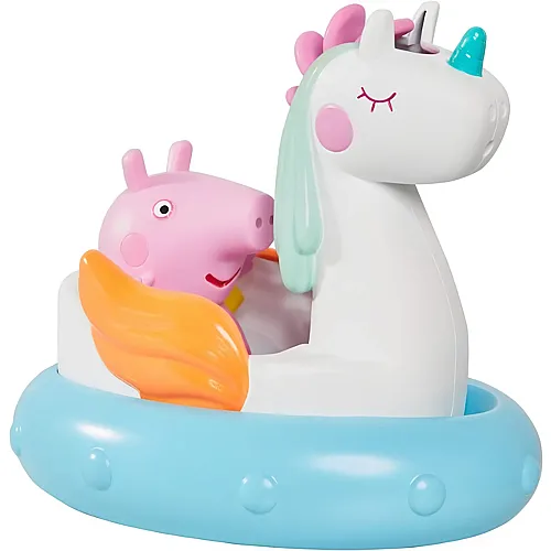 Tomy Badespielzeug Peppa Pig mit Boot