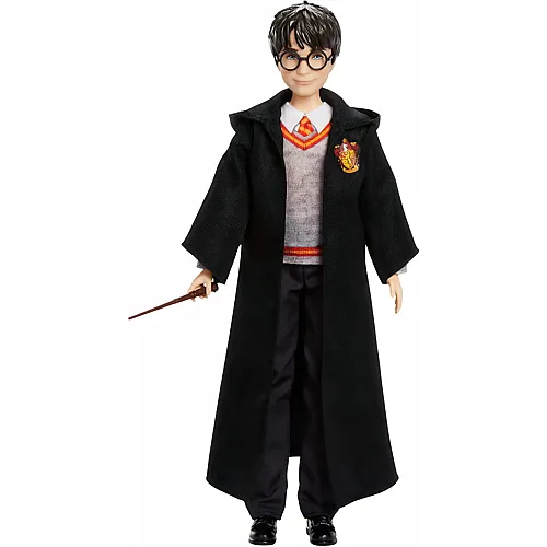 Harry Potter im typischen Hogwarts-Gewand