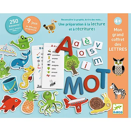 Djeco Mein grosser Buchstabenkasten