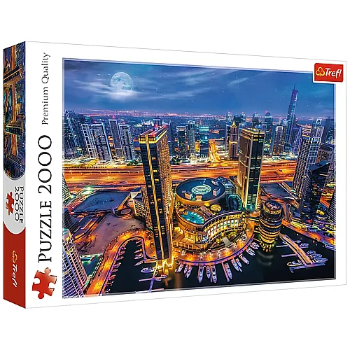 Trefl Puzzle Doha bei Nacht, Katar (2000Teile)