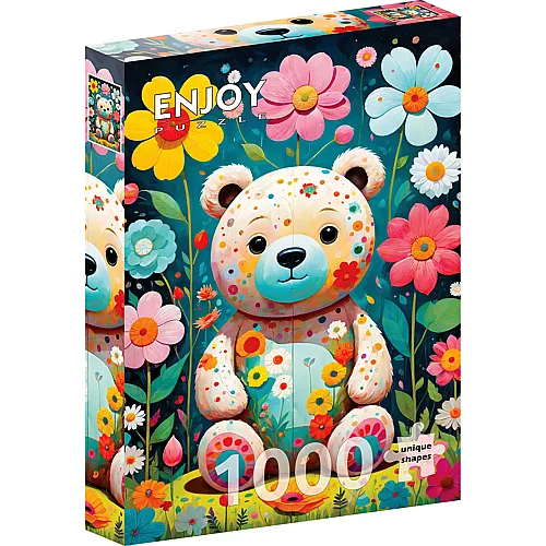 Enjoy Puzzle Blumenb�r - 1000 Teile