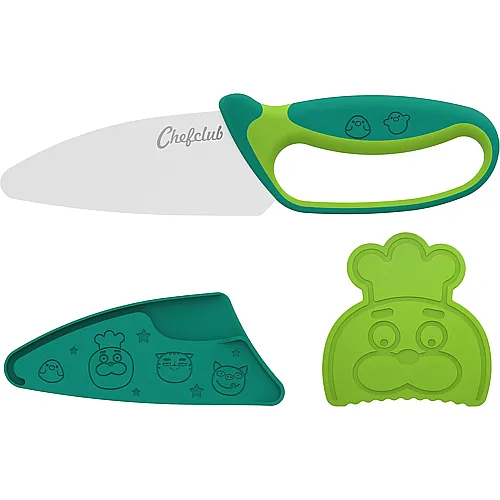 HUCH Messer f�r Kinder Gr�n