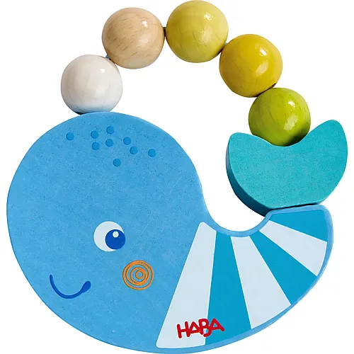 HABA Kleinkind Rasselgreifling Wal