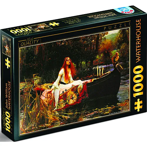 DToys Puzzle John William Waterhouse The Lady of Shalott - 1000 Teile