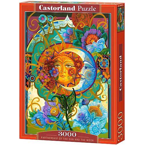 Castorland Puzzle Partnerschaft von Sonne und Mond (3000Teile)