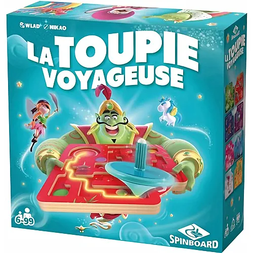 Spinboard, La Toupie Voyageuse - Franais