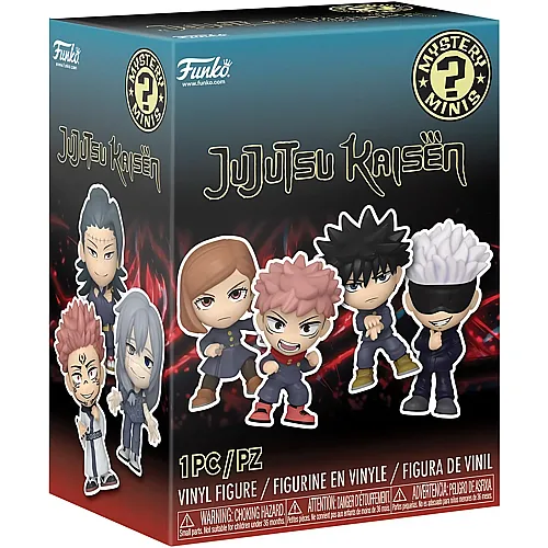 Funko Mystery Minis Jujutsu Kaisen Blindpacks im Thekendisplay