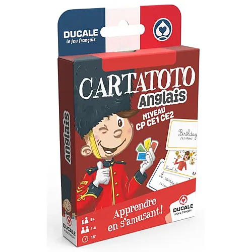 Cartamundi Shuffle Cartatoto Anglais Eco Format