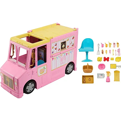 Barbie Fahrzeuge Strand-Limonadenwagen