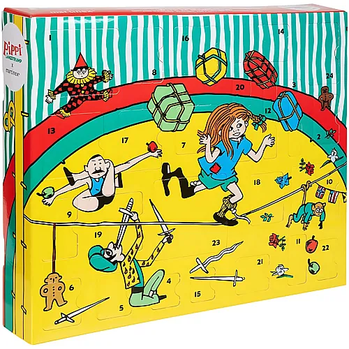 Martinex Adventskalender Pippi Langstrumpf