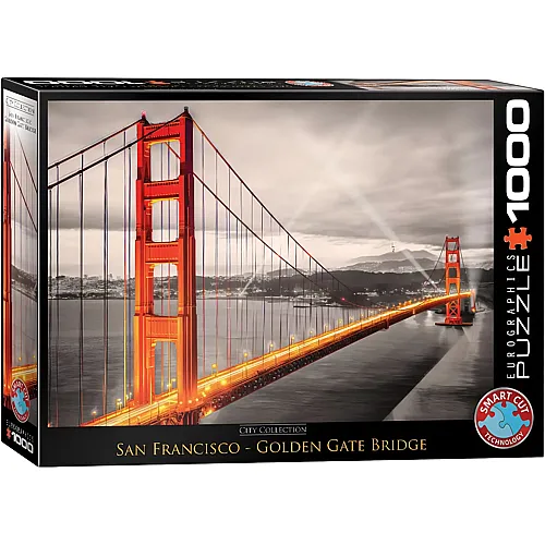 San Francisco - Golden Gate Bridge 1000Teile