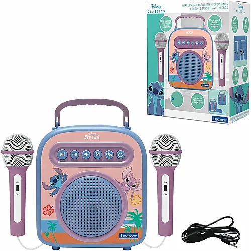 Lexibook Stitch Bluetooth speaker with microphones